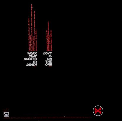 Xavier  ‎– Work That Sucker To Death / Love Is On The One  12" - Imagen 2