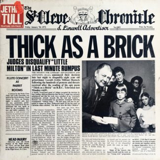 Jethro Tull ‎– Thick As A Brick  LP