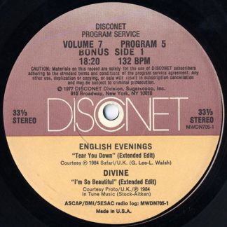 DISCONET  Volume 7 Program 5  12"