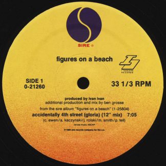 Figures On A Beach ‎– Accidentally 4th. St. (Gloria).  12"