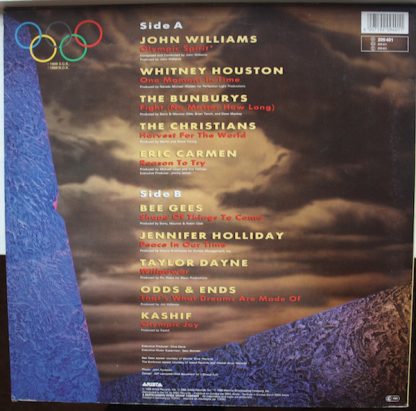 Various ‎– 1988 Summer Olympics Album: One Moment In Time   LP - Imagen 2