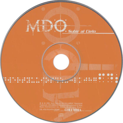 MDO ‎– cuatro paredes   CD  maxi single - Imagen 2