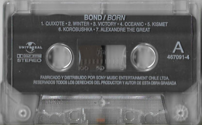 Bond ‎– Born    CASSETTE    (nuevo) - Imagen 2