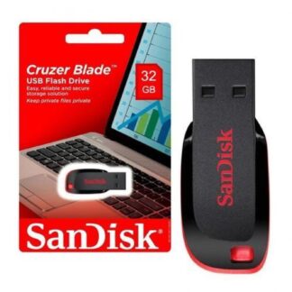 Pendrive unidad flash sandisk usb cruzer blade 32 gb