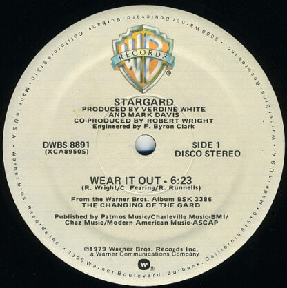 Stargard ‎– Wear It Out     12"