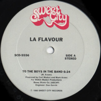 La Flavour ‎– To The Boys In The Band    12"