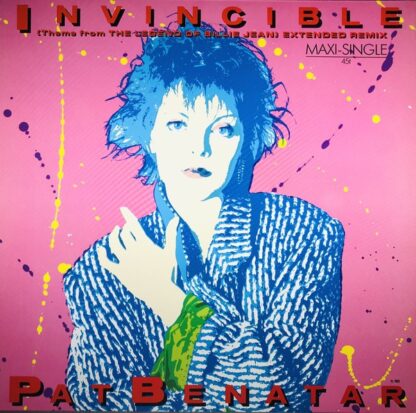 Pat Benatar ‎– Invincible (Theme From The Legend Of Billie Jean) (Extended Remix)   12"