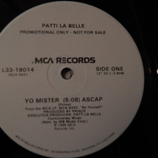 Patti La Belle ‎– Yo Mister     12"