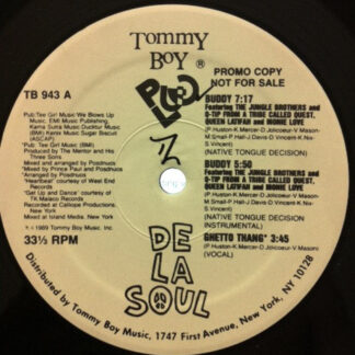 De La Soul ‎– Buddy & Ghetto Thang     12"
