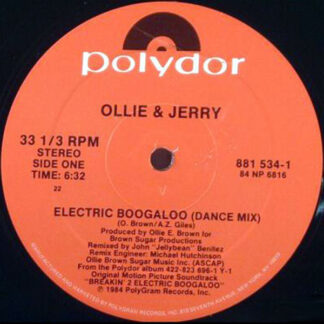 Ollie & Jerry ‎– Electric Boogaloo    12"