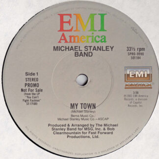 Michael Stanley Band ‎– My Town     12"