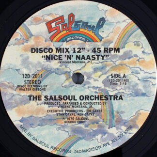 The Salsoul Orchestra ‎– Nice 'N' Naasty     12"