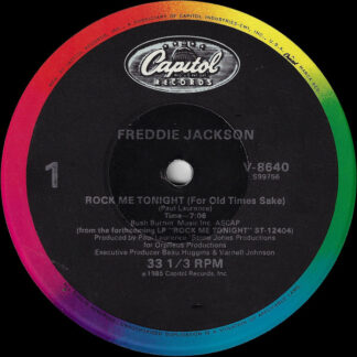 Freddie Jackson ‎– Rock Me Tonight (For Old Times Sake)     12"