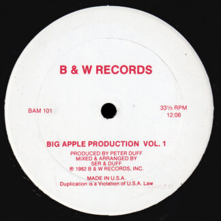 Various ‎– Big Apple Production Vol. 1       12"