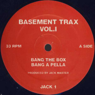 Jack Master ‎– Basement Trax Vol.I     12"