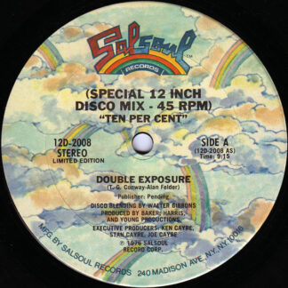 Double Exposure ‎– Ten Per Cent     12"