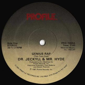 Dr. Jeckyll & Mr. Hyde – Genius Rap    12"