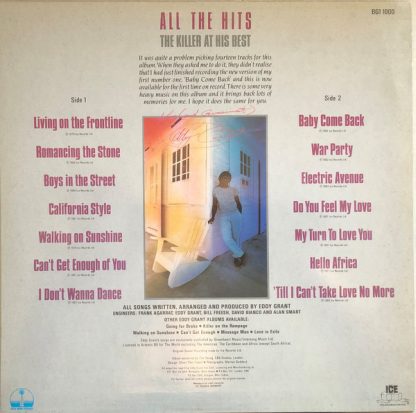 Eddy Grant – The Killer At His Best - All The Hits     LP    album - Imagen 2