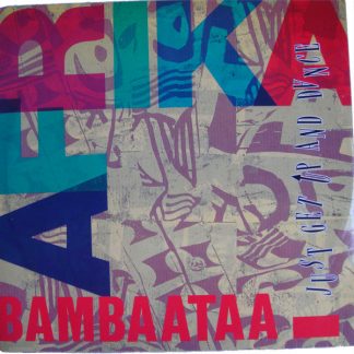 Afrika Bambaataa – Just Get Up And Dance    12"