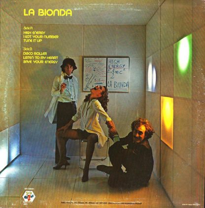 La Bionda – High Energy      LP    album - Imagen 2