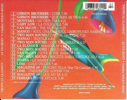 Tropical Classics ... At Its Best!      2xCDS   album doble - Imagen 2