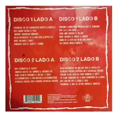 Rock Chileno De Los 80's -   2xLP   album doble   ( nuevo ) - Imagen 2