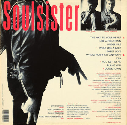 Soulsister – It Takes Two    LP   album - Imagen 2