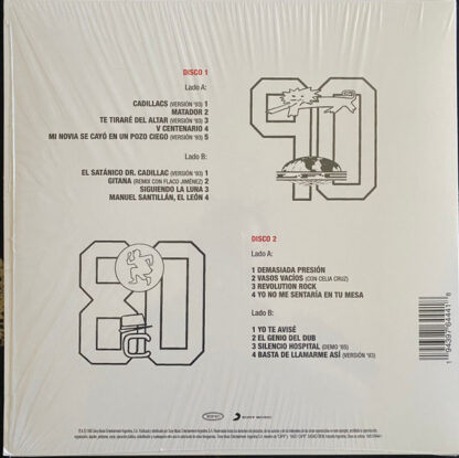 Los Fabulosos Cadillacs – Vasos Vacíos     2xLP   vinilo doble   ( nuevo ) - Imagen 2