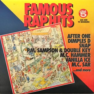 Various – Famous Rap Hits    2xLP    album doble