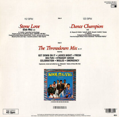 Kool & The Gang – Stone Love (Club Mix) + Incluye Megamix    12" - Imagen 2