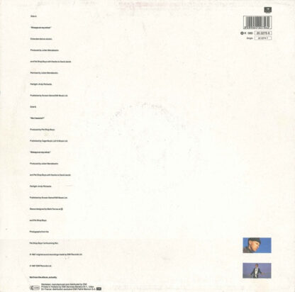 Pet Shop Boys – Always On My Mind      12" - Imagen 2