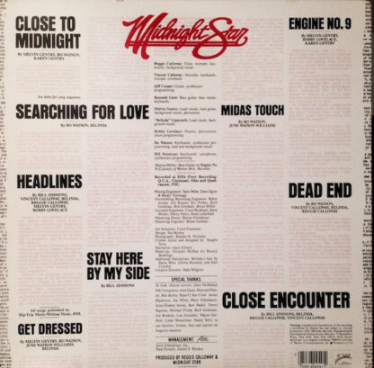 Midnight Star – Headlines      LP    album - Imagen 2