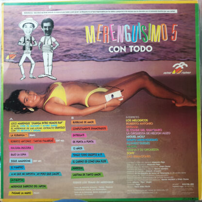 Various – Merenguisimo 5 Con Todo   LP   Album - Imagen 2