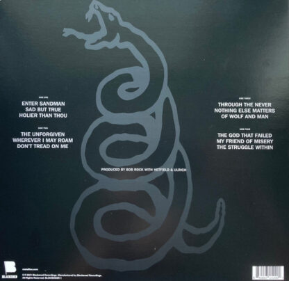 Metallica – Metallica    2xLP      Album doble - Imagen 2