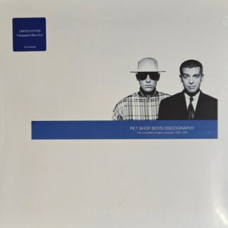 Pet Shop Boys – Discography (The Complete Singles Collection 1985-1991)    2xLP   Album doble azul  ( nuevo )