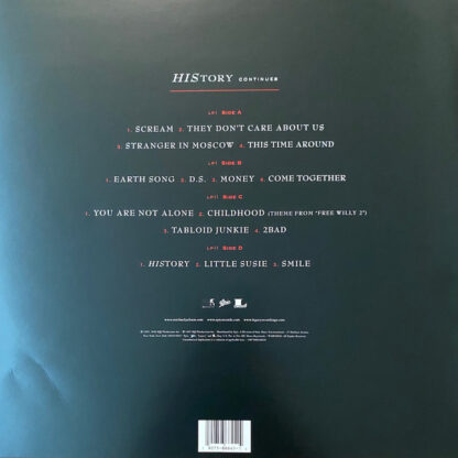 Michael Jackson – HIStory Continues    2xLP   Album doble  ( nuevo ) - Imagen 2