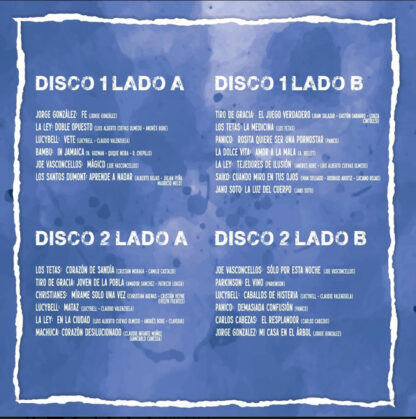 Rock Chileno De Los 90 'S     2xLP  Album doble   ( nuevo ) - Imagen 2