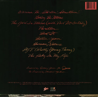 Michael Jackson – Thriller    LP  Album   ( nuevo ) - Imagen 2