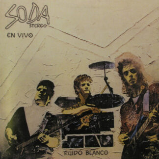 Soda Stereo – Ruido Blanco - En Vivo      LP   Album    ( nuevo )