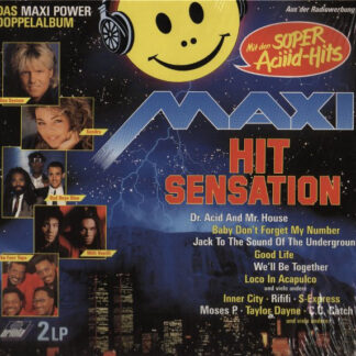 Various – Maxi Hit Sensation - Das Maxi    2xLP    Album doble    ( epoca )