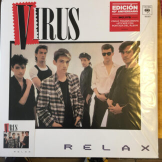 Virus  – Relax     LP    Album  Clear, 40th Anniversary Edition  ( nuevo )