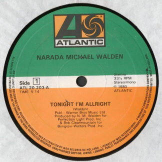 Narada Michael Walden – Tonight I'm Allright    12"    ( epoca )