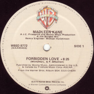Madleen Kane – Forbidden Love -  You and I     12"   ( epoca )