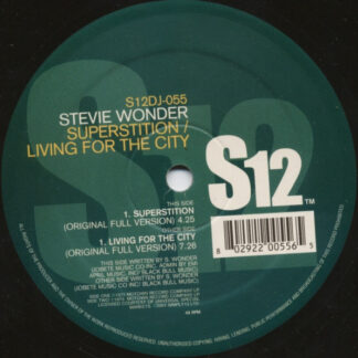 Stevie Wonder – Superstition / Living For The City    12"   ( epoca )