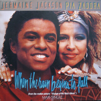 Jermaine Jackson & Pia Zadora – When The Rain Begins To Fall      12"    ( epoca )