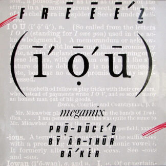 Freeez – I.O.U. (Megamix)     12"    ( epoca )