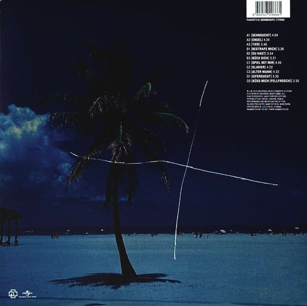 Rammstein – Sehnsucht 2xLP Album doble ( nuevo ) - Imagen 2