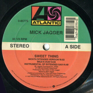 Mick Jagger – Sweet Thing   12"   ( epoca )