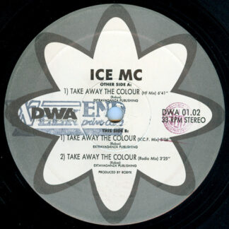 CE MC – Take Away The Colour   Vinilo, 12", 45 RPM, Stereo, Label red/green    ( epoca )