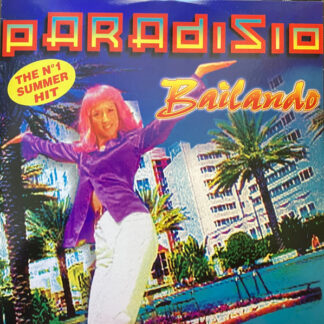 Paradisio – Bailando    12", 33 ⅓ RPM, Reissue, Red